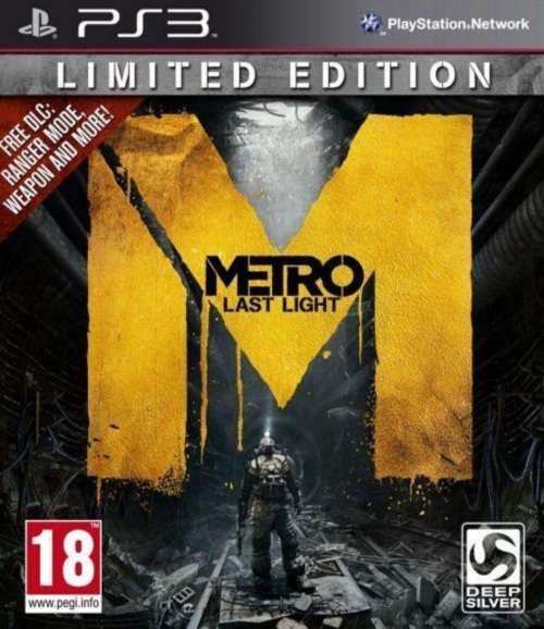Metro Last Light - Limited Edition (PS3) - NEXT BUSINESS DAY SHIPPING!
