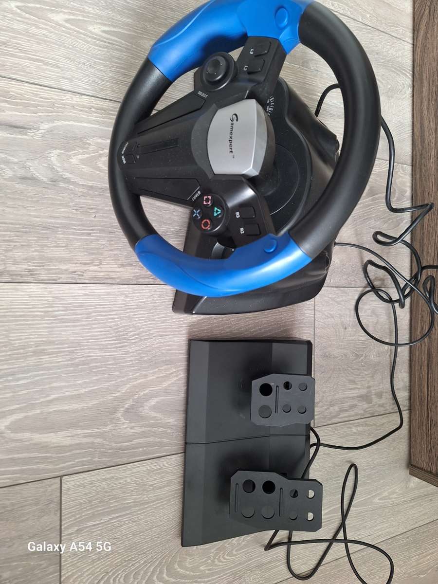 Gamexpert Light Speed Racer Set For PC & PS2 - NEXT BUSINESS DAY SHIPPING!