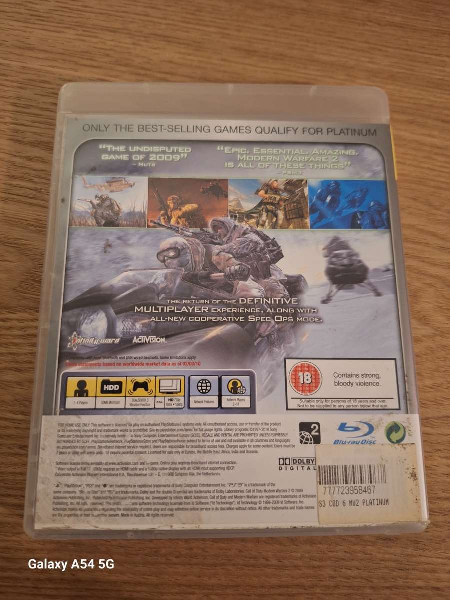 Call Of Duty Modern Warfare 2 (PS3) - NEXT BUSINESS DAY SHIPPING!