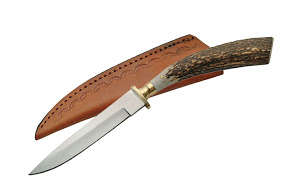 Stag steak knife