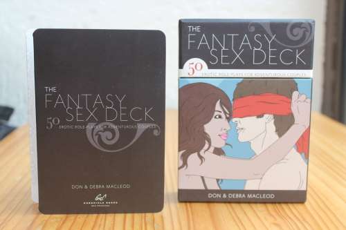 Collectible fantasy sex deck