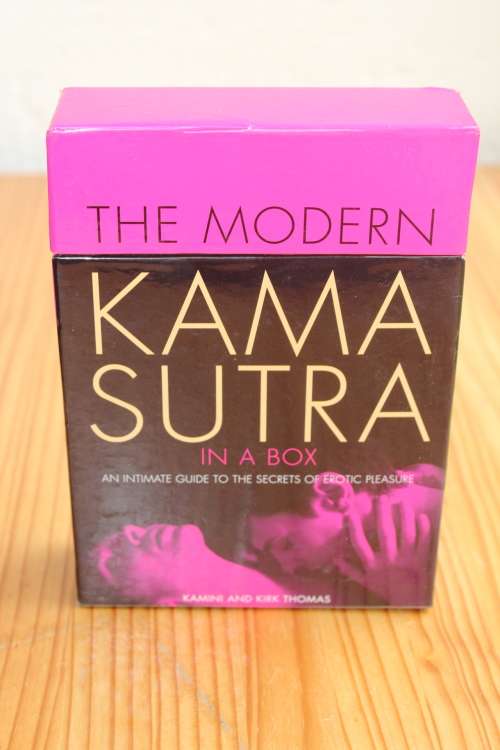 The Modern Kama Sutra In Box including illustrated book and 30 full colour photo cards