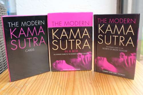 The Modern Kama Sutra In Box including illustrated book and 30 full colour photo cards