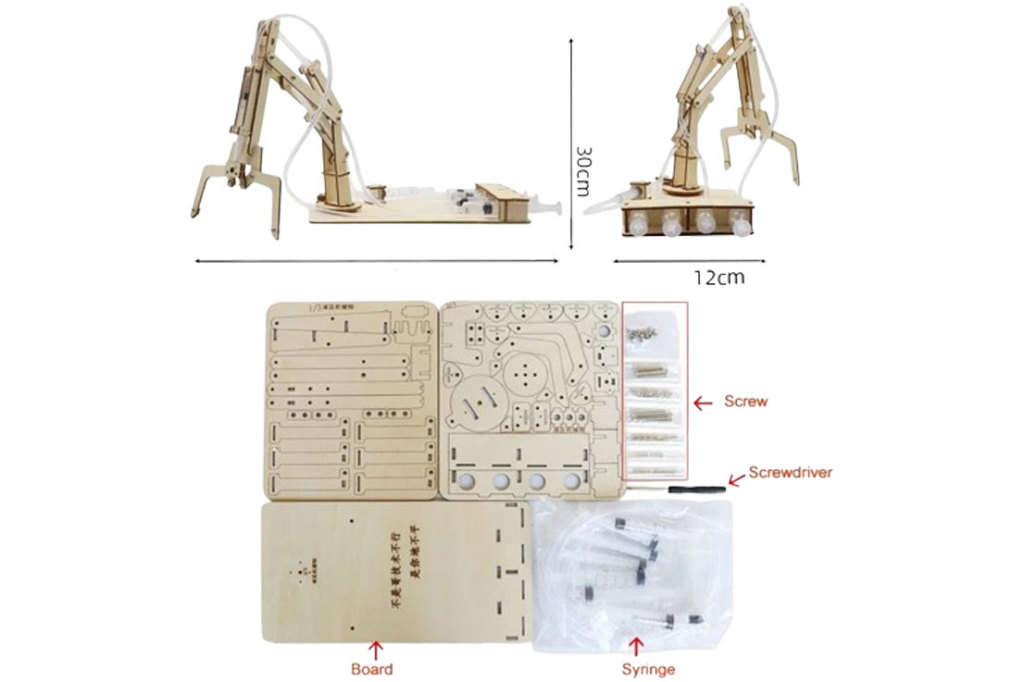 School Technology Project - Hydraulic Crane - Full Kit