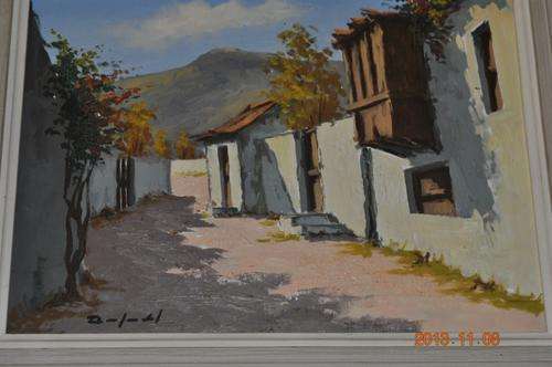 CRAZY START R1 !!!! STUNNING OIL ON CANVAS