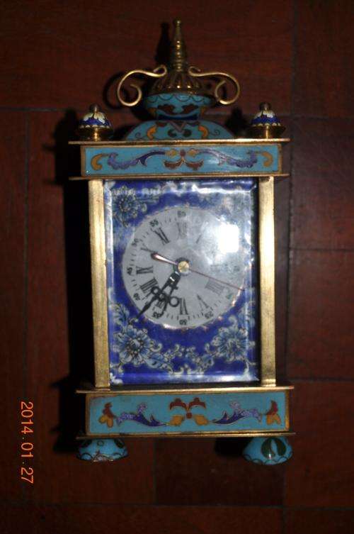 BEAUTIFUL!!!! OLD ENAMELED HAND PAINTED CARRIAGE CLOCKS!!! IN WORKING ORDER!!!!