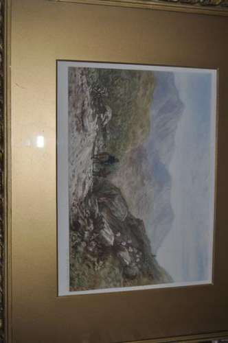 COLORED,SIGNED PRINT BY HENDERSON,PUBLISHED LIVERPOOL,1929