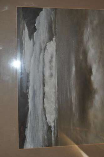 SUPERB!!! ACRYLIC PAINTING .OCEAN WAIVE by TED PHILLIPS,DATED 1976