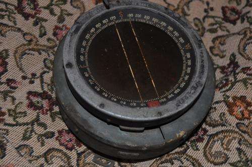 RARE!!! WW2 REAL BRITISH AIRCRAFT COMPASS