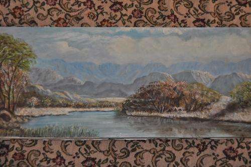 GORGEOUS OIL ON BOARD BY ARTHUR MIDDELTON