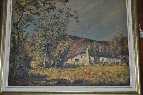 STUNNING OIL ON BOARD BY P.H.SAVAGE IN BEAUTIFUL FRAME