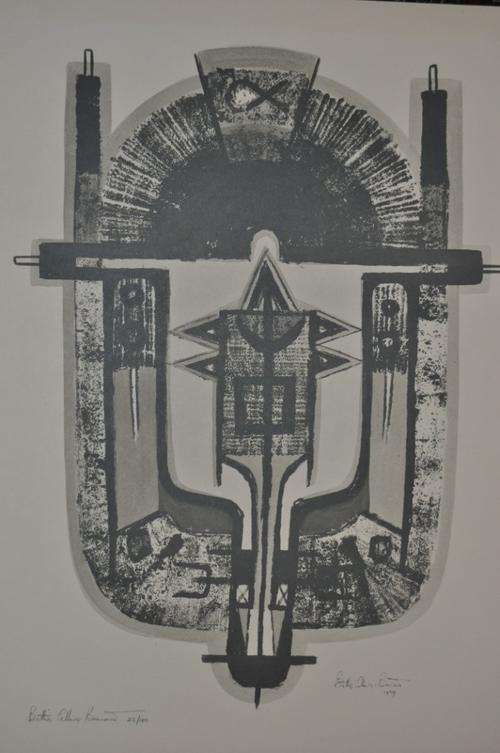 GREAT INVESTMENT!!! LITHOGRAPH BY BETTIE CILLIERS-BARNARD,SIGNED,NUMBERED,PROOF STAMP,VALUE R16000