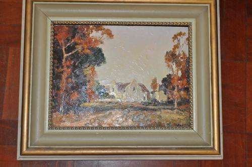GREAT INVESTMENT!!!!OIL ON BOARD BY FAMOUS ARTIST EDWARD ROWORT(1880-1964)