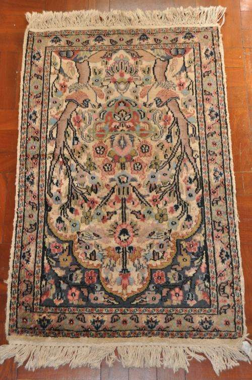 VINTAGE PERSIAN HANDMADE CARPET-JUST LOOK AT THIS COLORS!!!!!
