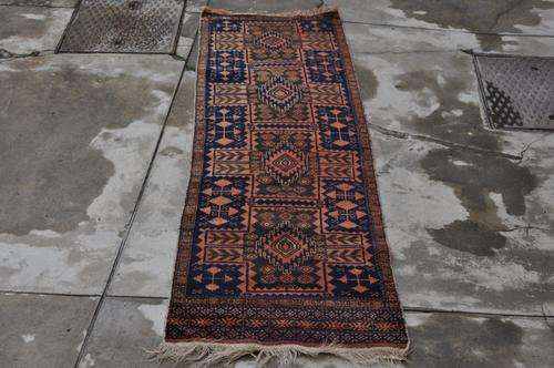 FANTASTIC PERSIAN HANDMADE CARPET-RUNNER 69X224CM