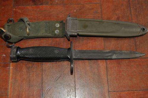 US MARINE CORP M16A1 BAYONET