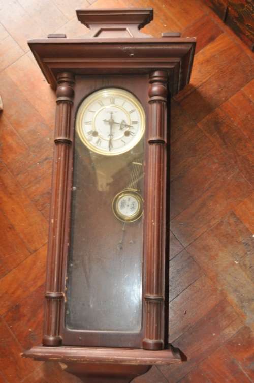 VINTAGE BLESSING 31 DAY WALL CLOCK