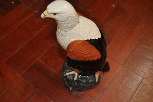 ROYAL DOULTON PORCELAIN FIGURINE-DECANTER,FISH EAGLE