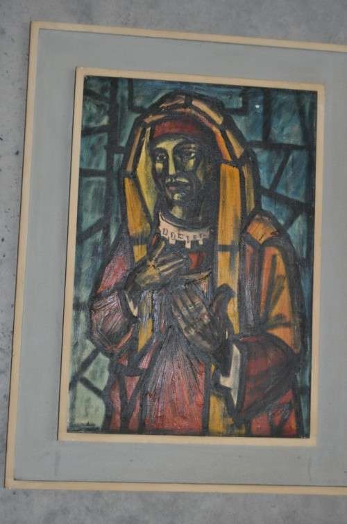 ORIGINAL VINTAGE OIL ON CANVAS,VERY WELL EXECUTED,UNSIGNED