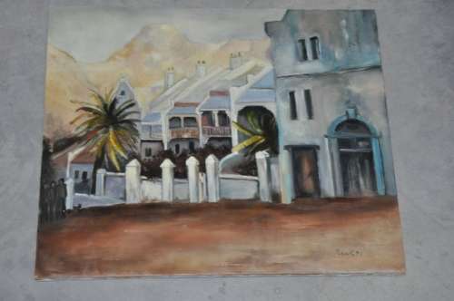 ORIGINAL OIL ON CANVAS,SIGNED AG