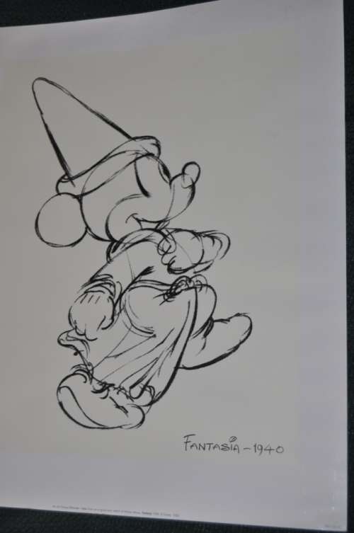 ORIGINAL WALT DISNEY SILKSCREEN,BY ART GROUP ,LONDON