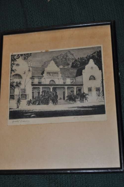 ETCHING BY PEMBERTON,SIGNED BY ARTIST