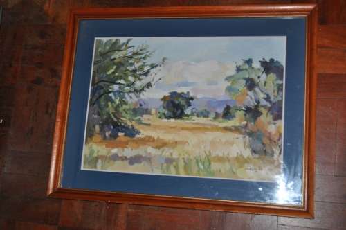 LINDSAY FORD AWESOME MIXED MEDIA DATED 1991