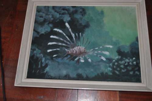 AWESOME IAN L.PRICHARD OIL ON BOARD