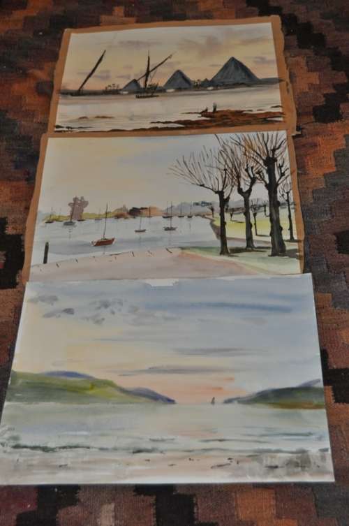 SET OF 3 ORIGINAL WC,VERY GOOD HAND ,UNSIGNED,3 IN ONE LOT