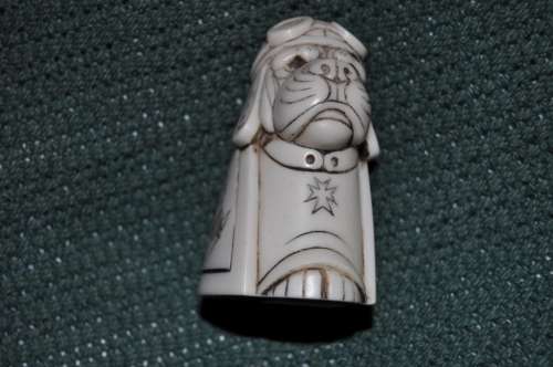 AWESOME JOHN BICCARD CRUSHED MARBLE FIGURINE!!!!!