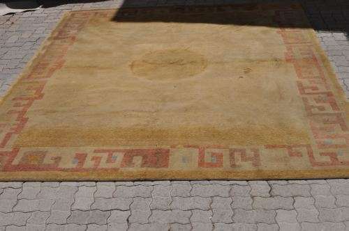HUGE HANDMADE INDIAN CARPET 245X303CM