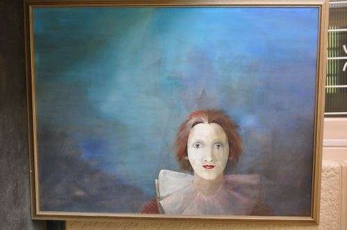 FAMOUS HESTER SCHULER,1985-STANNING BIG OIL ON CANVAS-GREAT INVESTMENT