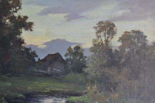 WILLEM J.PASMAN(1905-1984) OIL ON CANVAS