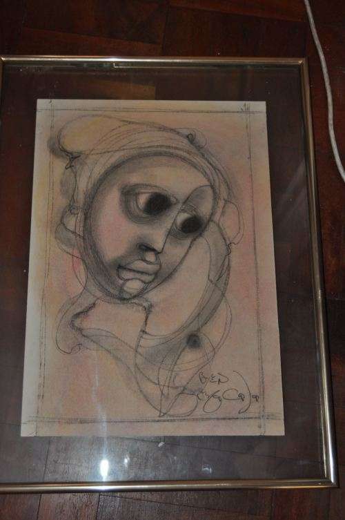 BEN MACALA-AWESOME MIXED MEDIA OF FAMOUS ARTIST-GREAT INVESTMENT!!!