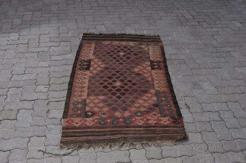 AWESOME HANDMADE KILIM  81X177CM