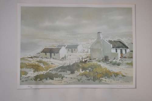 DOUGLAS TRESURE-SIGNED LITHO,NUMBERED