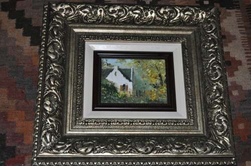 TONY DE FREITAS-ORIGINAL OIL ON BOARD-GREAT INVESTMENT!!!!