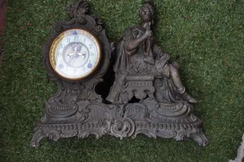 AWESOME ANSONIA MANTEL CLOCK