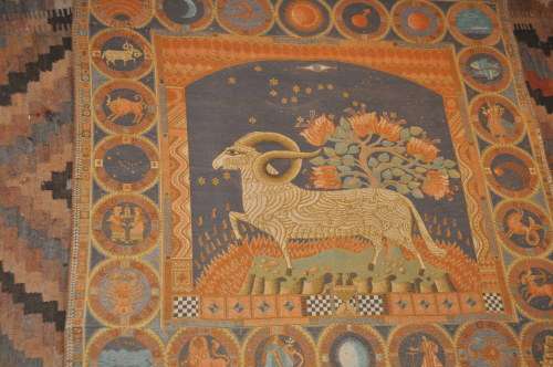 WOW!!! FRENCH TAPESTRIE "ATELIER DE LA MARTINERIE" ZODIAC SIGHTS