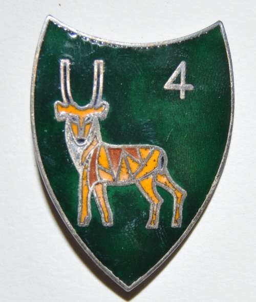 FRENCH COLONIAL ENAMELED BADGE MADE BY ARTHUS BERTRAND,PARIS