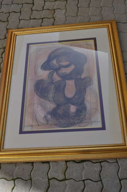 BEN MACALA-AWESOME MIXED MEDIA OF FAMOUS ARTIST-GREAT INVESTMENT!!!