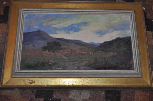 OLD OIL ON CANVAS,VERY GOOD HAND,UNSIGNED