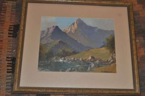 WOW!!! ALAN ROBERT COLGUHOUN GRIEVE-AMAZING OIL ON BOARD,VALUE R6000-8000