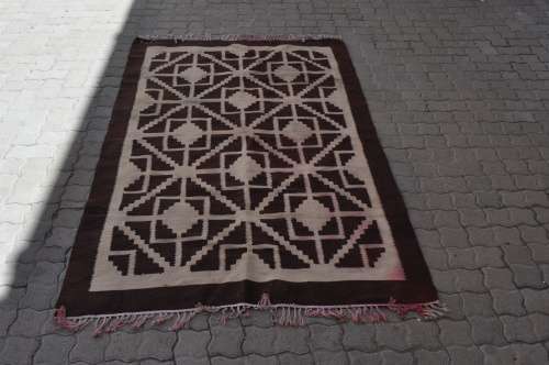 AWESOME VINTAGE KILIM HANDMADE CARPET