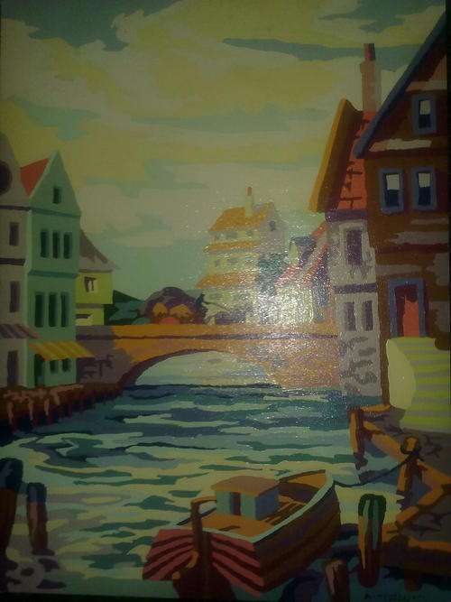 CRAZY START R1!!!! A.McCallum.oil on board