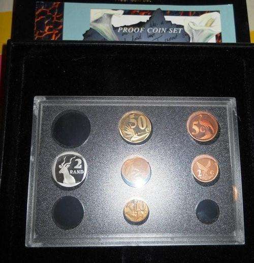 ## 1997 PROOF COIN SET - WITHOUT THE R1 COIN ##