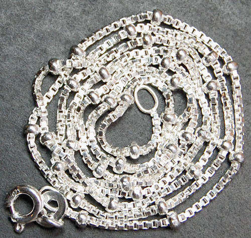 PURE .925 STERLING SILVER SOLID NECKLACE