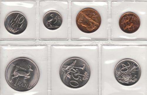 1984 RSA Uncirculated mint pack (7 coin set)