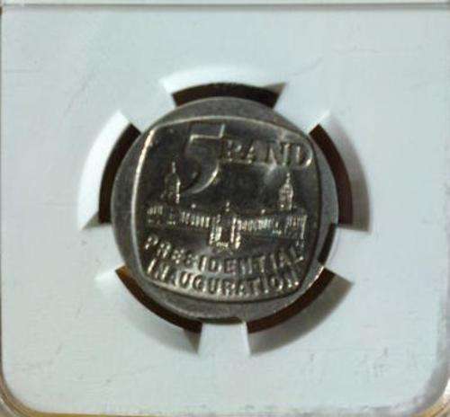 MS 62 - 1994 PRESIDENTIAL INAUGURATION R5 COIN SANGS GRADED - RARE