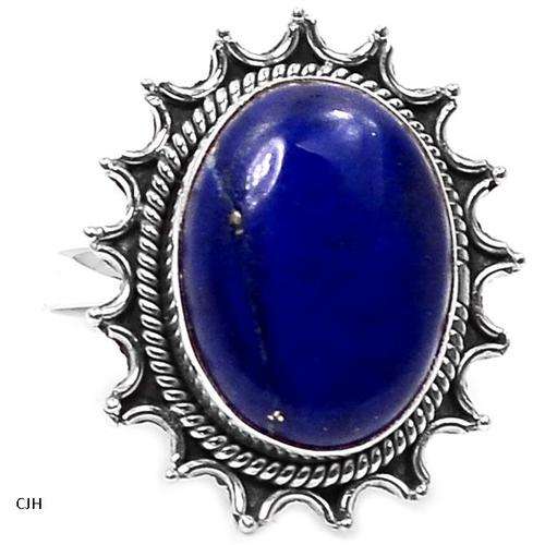 LAPIS LAZULI .925 STERLING SILVER RING SIZE 7